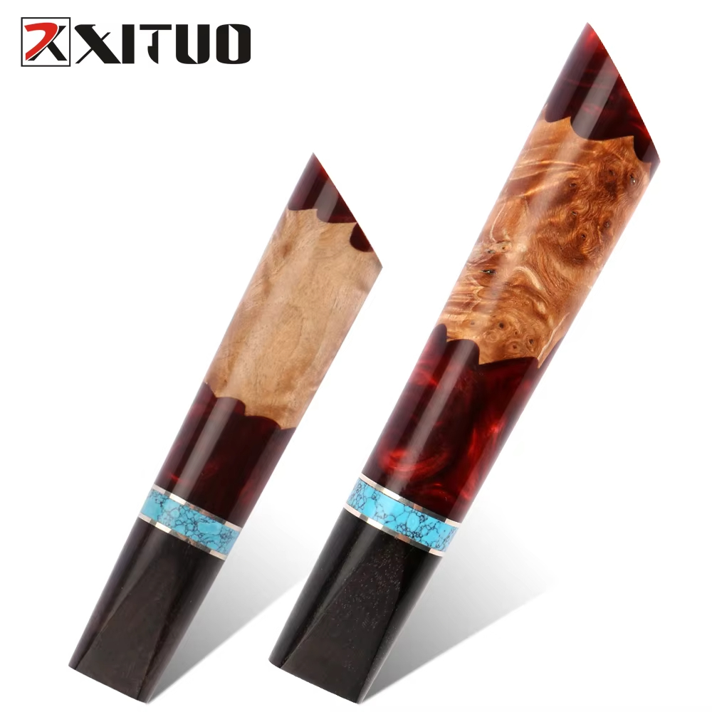 일본산 고급 안정화 목재 레진 핸들 하트 모양 칼 손잡 - Japanese Knife 리뷰 및 가격