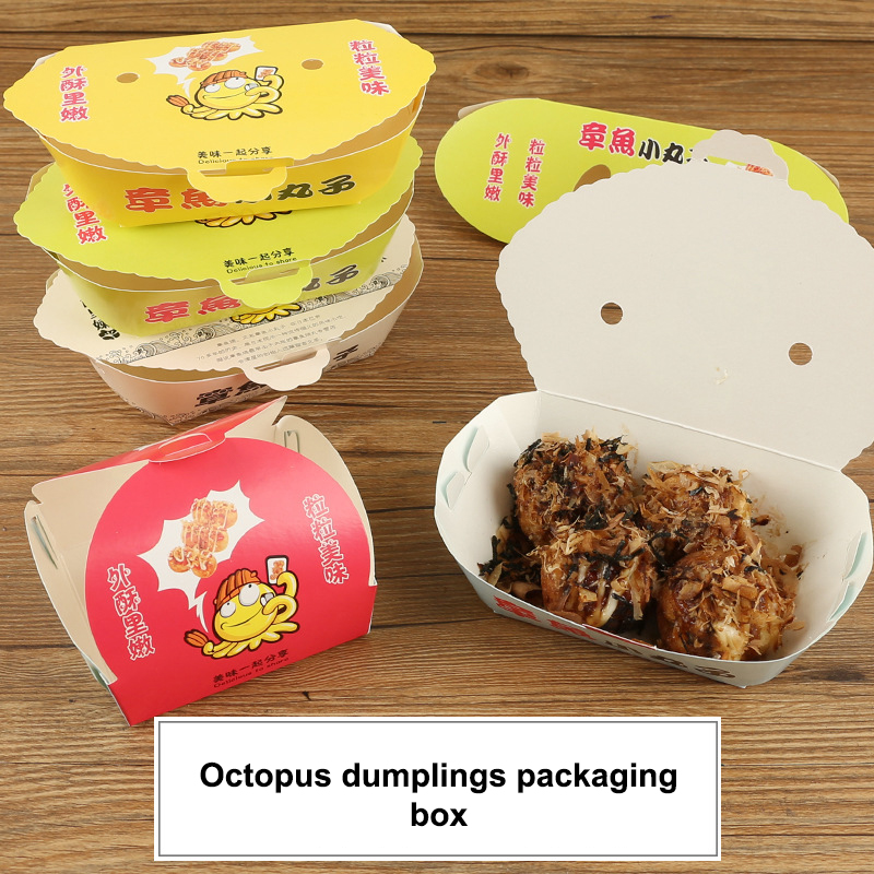 100개 일회용 만화 문어볼 포장 상자 일본 길거리 음 - Japanese Snacks 리뷰 및 가격