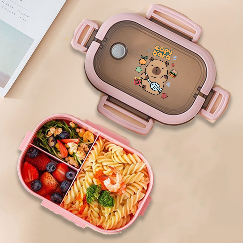 Capybara 도시락 상자 애니메이션 동물 인쇄 식품 - Bento Box 리뷰 및 가격