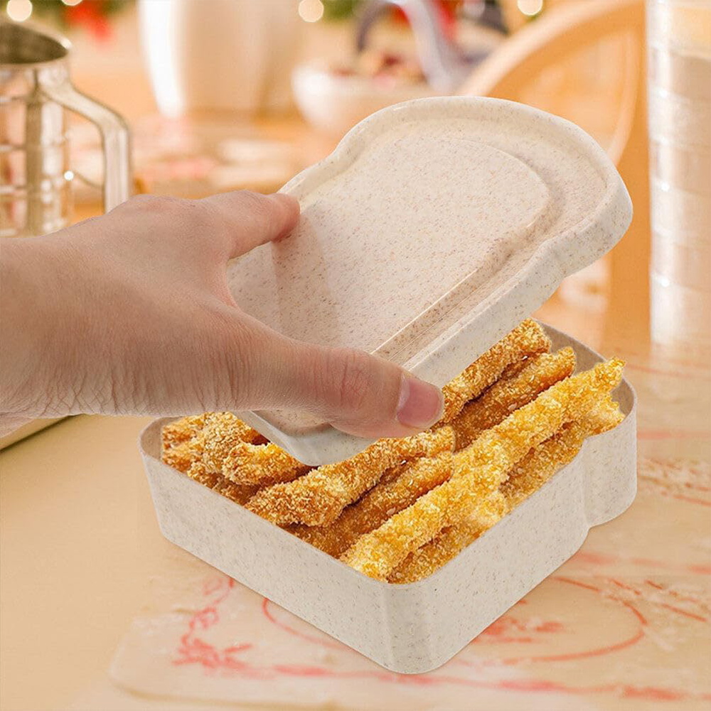 토스트 도시락 보관 상자 밀봉 가능 재사용 가능 샌드위 - Bento Box 리뷰 및 가격