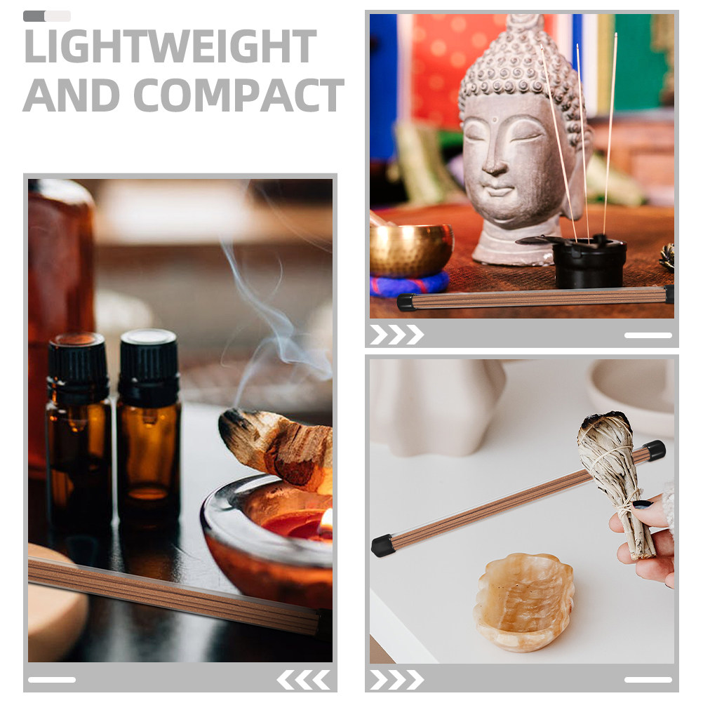 12개입, 가볍고 휴대하기 편리한 투명 아크릴 PVC  - Incense Holder 리뷰 및 가격